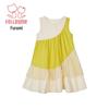 Girls' Summer Sleeveless Lace Patchwork Dress