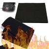 20/30/50CM Fireproof Welding Blanket Heat Resistant Up To 1800 Degree Fahrenheit Fireproof Tarp Heavy Duty Grill Stove Firpit Soldering Welders Flame