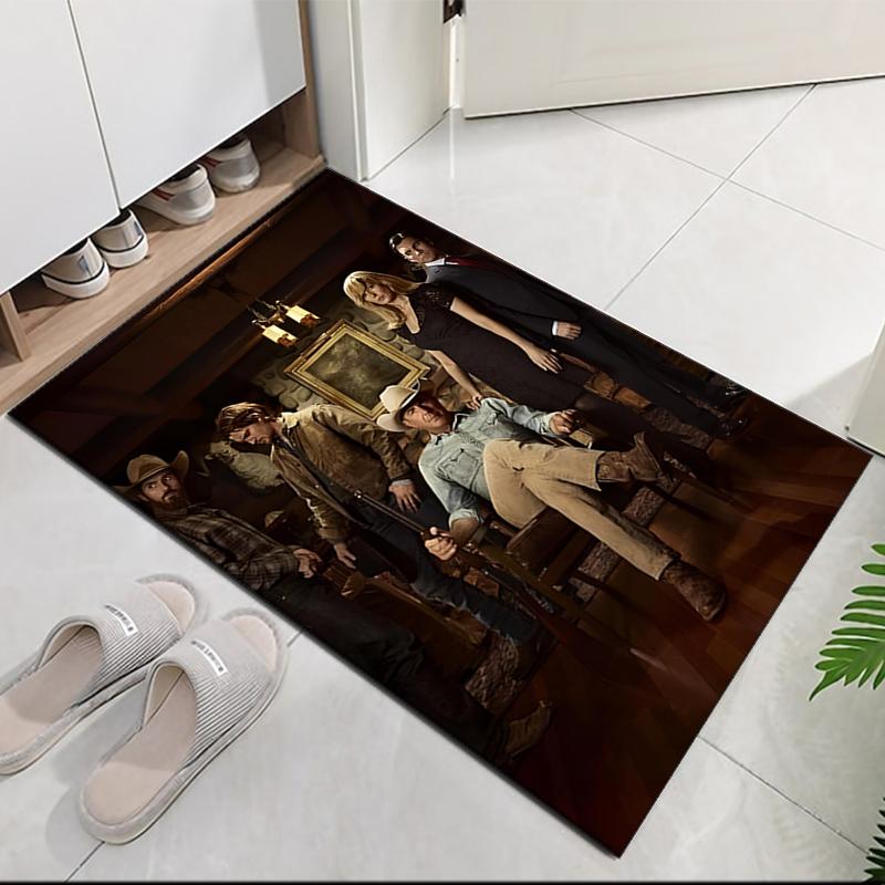 Yellowstone Printed Carpetrugfor Office Chair Living Room Bedroom Kitchen Room Decor Gifts