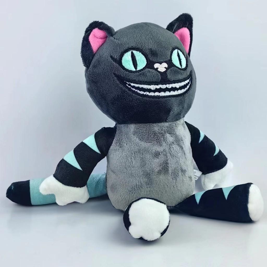 Очаровательная плюшевая игрушка Чеширский Кот Мягкая набивная кукла из «Алисы в Стране чудес»