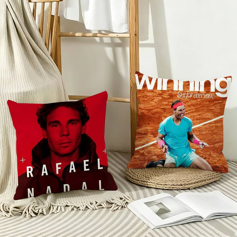 COOL Tennis RRafael Nadal Pillow Case Pattern Printed Pillowcase For Living Room Sofa Cushion Cover