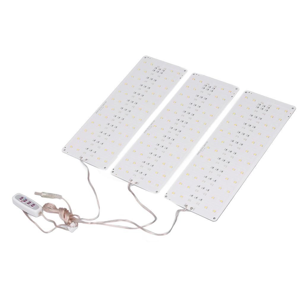 Under Cabinet Plant Grow Light Full Spectrum Dimmable Indoor LED Plant Growth Lamp 8H 12H 16H
