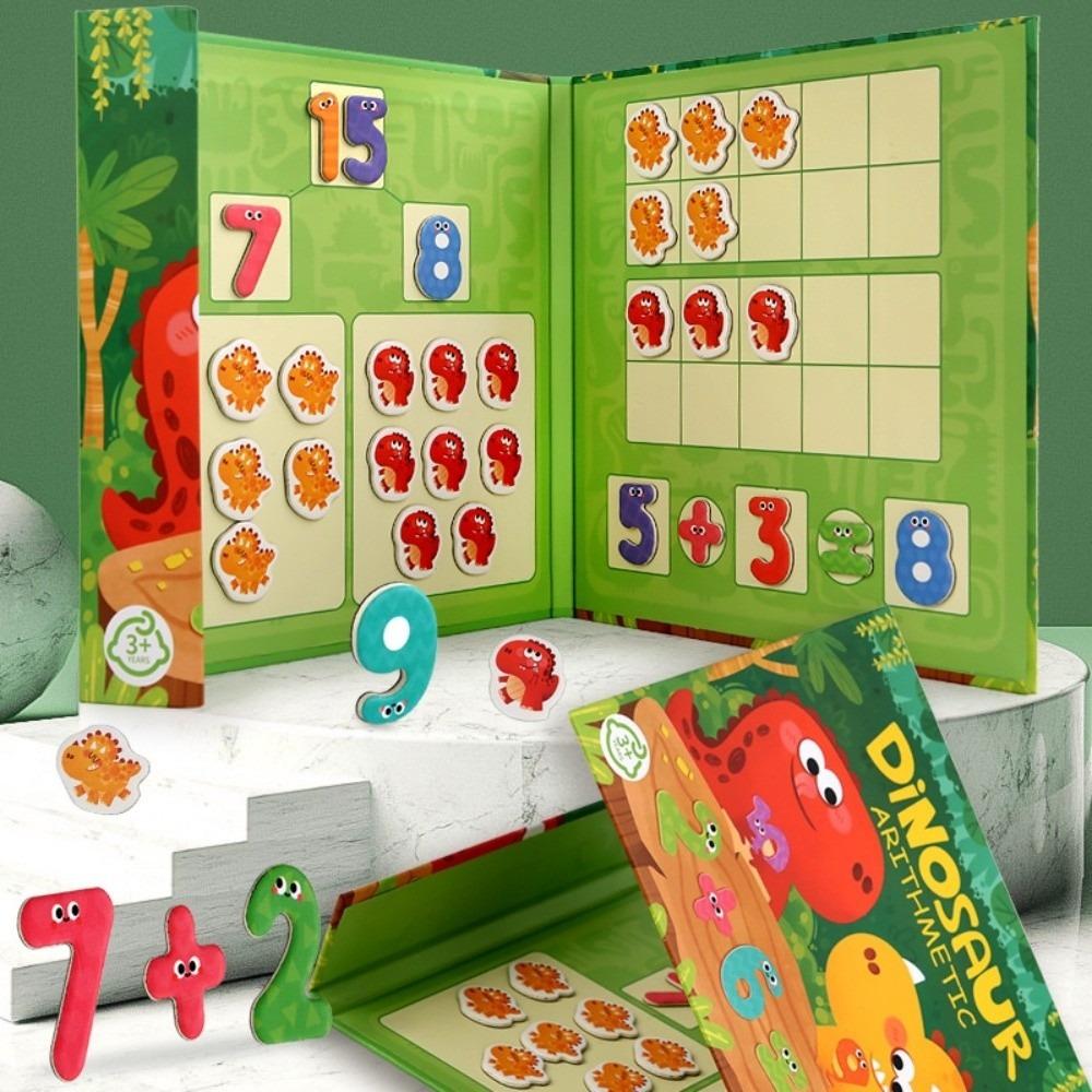 Math Digital Resolving Magnetic Alphabet Letters Book Early Education Aids  Early Childhood