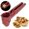 Nutcracker Tool Aluminum Multifunction Red Cup Shaped Nut Opener for Walnut Nuts Chestnut Melon Seeds