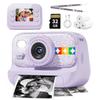JOYTRIP Kids Instant Print Camera, Digital Camera, Black and White Thermal Print48 Million Pixels1080P HD Video32GB Memory Card IncludedUSB-C