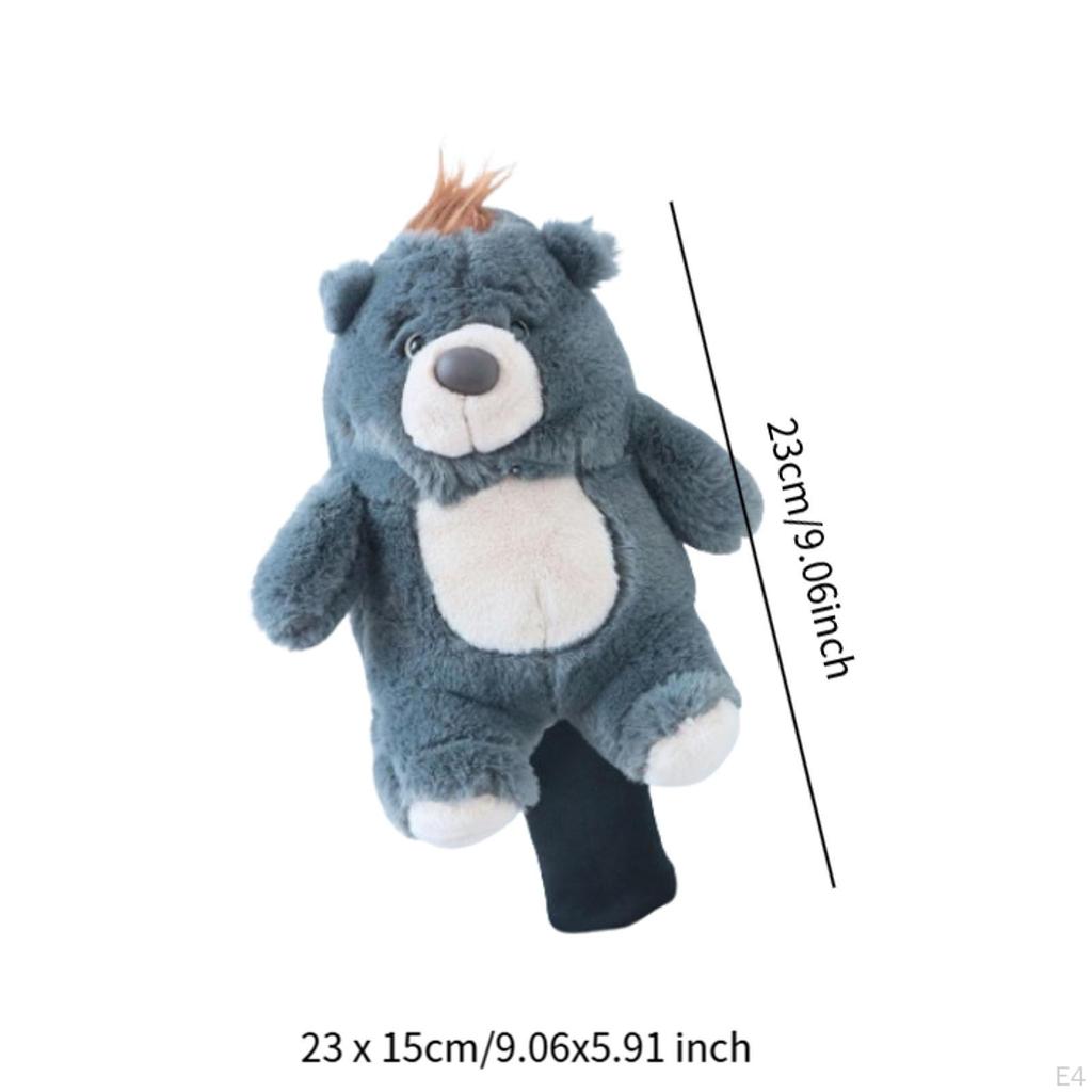 Чехол для гольфа Bear для клюшек Fairway Wood, симпатичный мягкий защитный чехол для парков