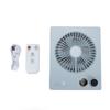 Ultra Thin Table Fan Desktop Flat Battery Operated Standing Hanging Portable Foldable Step Less