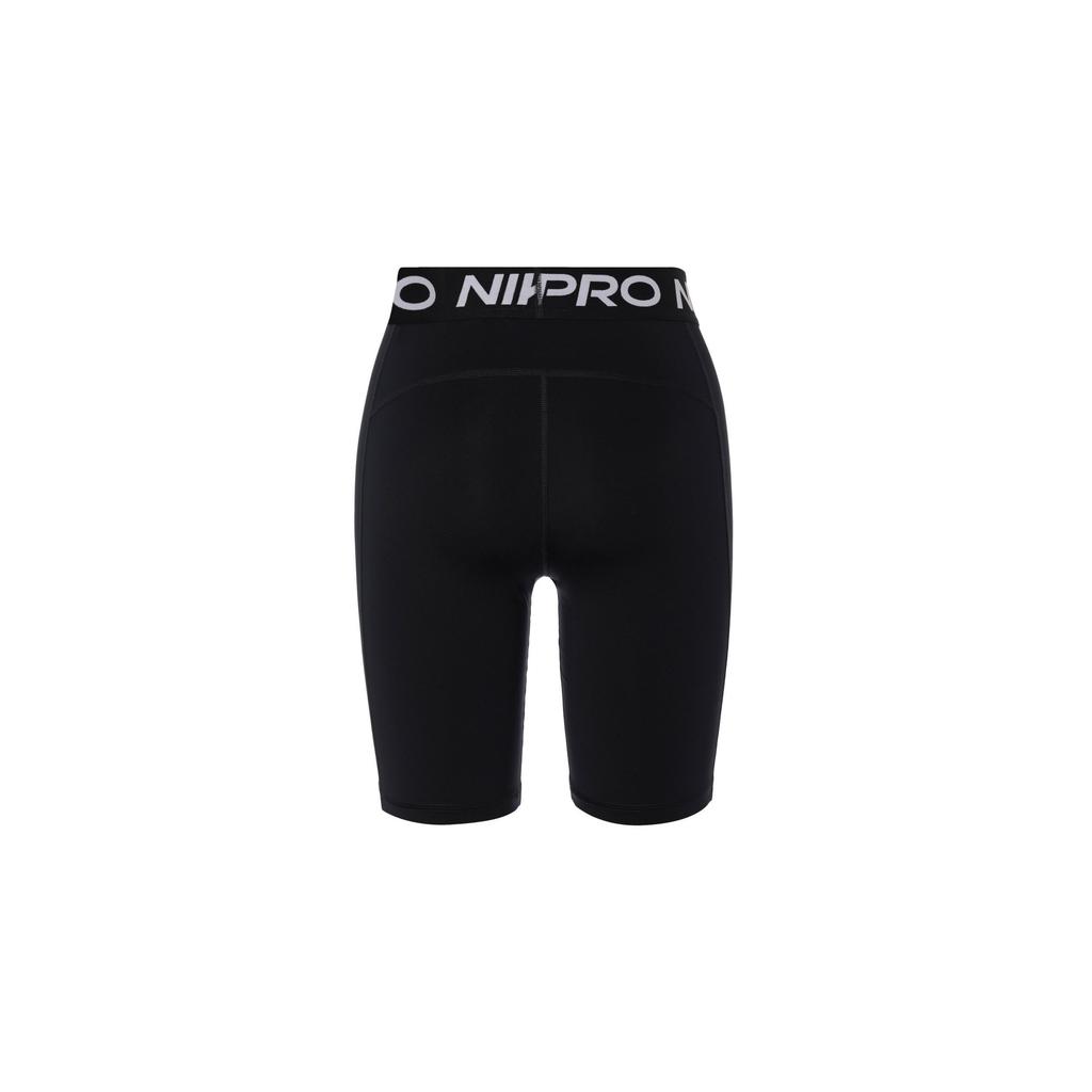 Nike SS22 Logo Print Training Fitness Shorts Women Bottoms Black CZ9841-010