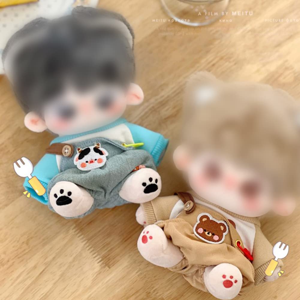 Кукла YUYAKESHI, Одежда для кукол из хлопка, Одежда для кукол, Сменная одежда, Для мягких игрушек, Толстовки, Милые аксессуары, Топы, Мягкие игрушки, Комбинезоны,