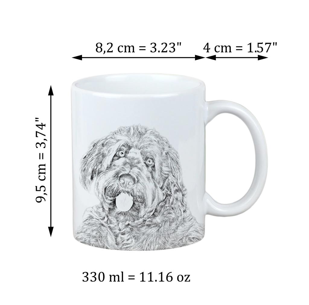 Otterhound - cup with a dog, personalized cup with a print, a classic gift for everyone from the Art-Dog brand