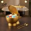 Юмористический Аксессуар для Вечеринки Туалетная Миска для Рамена с Чашкой для Напитков и Соломкой Новинка Креативная Еда Уникальная для Офиса Миска для Послеобеденного Чая Большая Вместимость