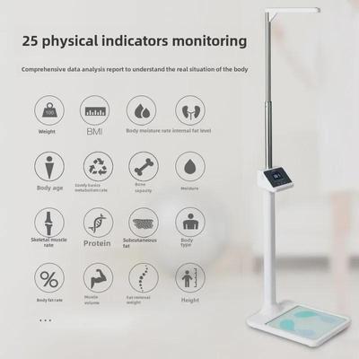 Ультразвуковые Bluetooth-весы для измерения роста и веса с голосовым управлением и измерением процента жира в организме