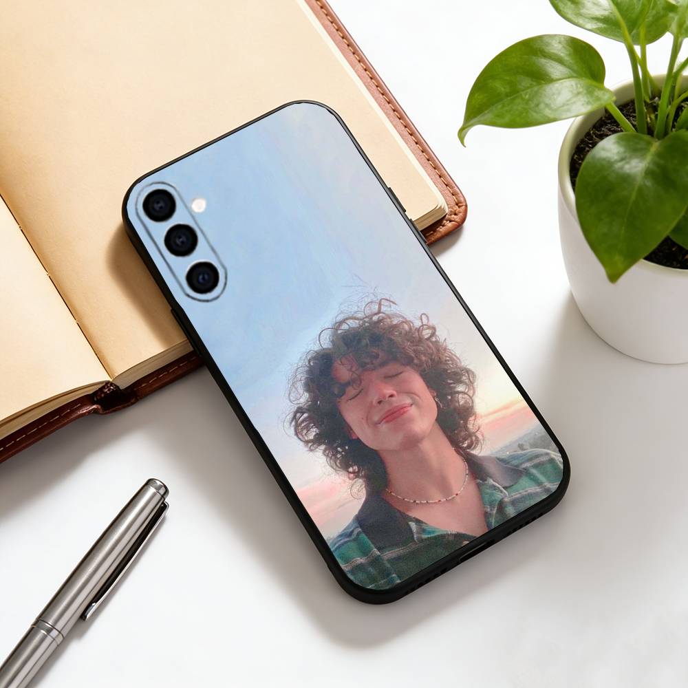Чехол для телефона Singer C-Conan G-Gray-S для Samsung Galaxy A73,A72,A71,A70,A53,A52,A51, Мягкий силиконовый черный чехол