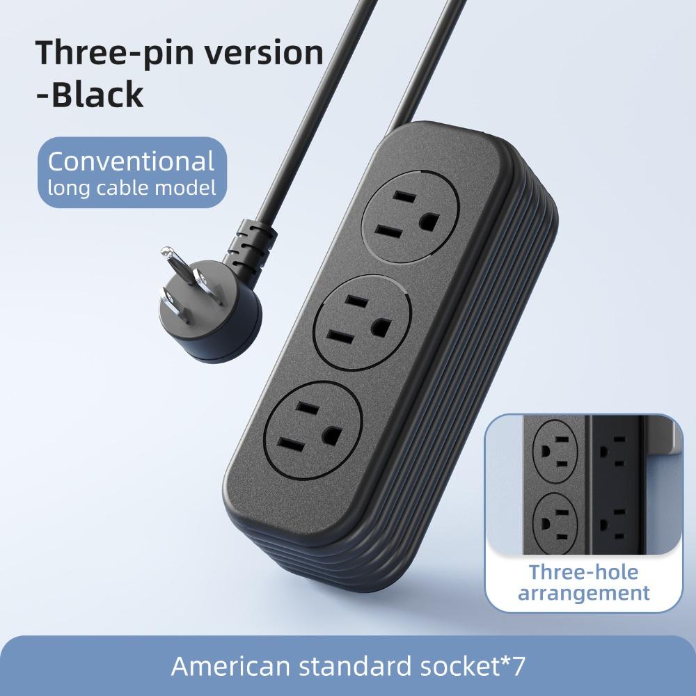 21 Holes Travel Power Strip 6 Outlet Power Strip with USB Compact Extension Cord Canada