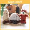 Cute Jellycat Sandwich Fox Peanut Kids Plush Toy Keychain For Decor Backpack