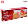 Bissin Strawberry Wafers 100 G X 1 Pc /3 Pcs / 6 Pcs / 12 Pcs - Thai Snack