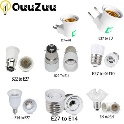 От E27 до 2E27/B22 до E27/E27 до E14/E27 до США/B22 до E14/B22 до E27/E14 до E27/E27 до EU/E27 до E14/E27 до США/B22 до E14/B22 до E27/E14 до E27/E27 до EU/E27 до GU10 Цоколь Патрон лампы Патрон лампы