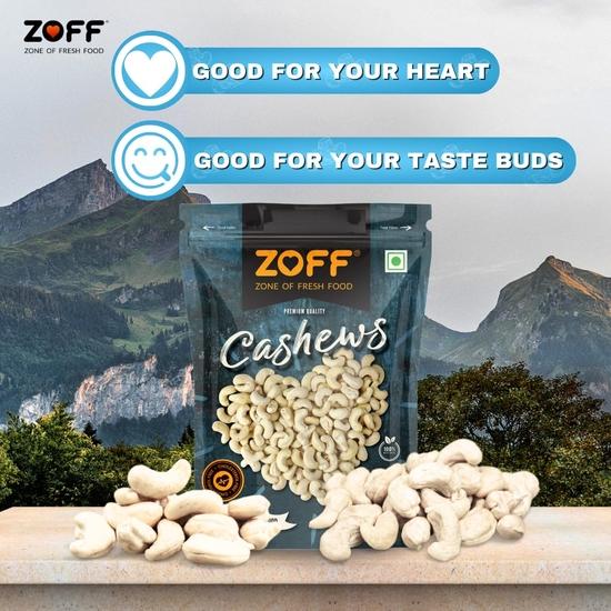 Zoff Premium Cashews & Raisins Combo Pack | 250 г каждая | Kaju & Kishmish | Всего 500 г