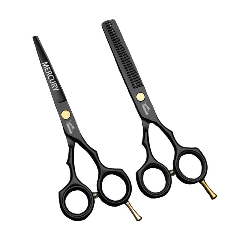 5.5 6.0 Дюймовые Парикмахерские Ножницы Профессиональный Парикмахерский Набор для Стрижки и Филировки Волос Ножницы с Обратным Ходом Лазерные ножницы