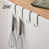 Wall Mounted Alternative Hooks Heavy Duty Bunk Bed Hook, Stainless Steel No Drill Over The Home Organization Hardware Door Space Saving Organizer