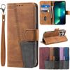 Retro Leather Case with Card Slot Stand for iPhone 15 14Plus 13 12 11 Pro Max XSMax 7 8 Plus/Samsung S23 S22 S21 Ultra Plus S21 S20FE A13 A53 A14 A54