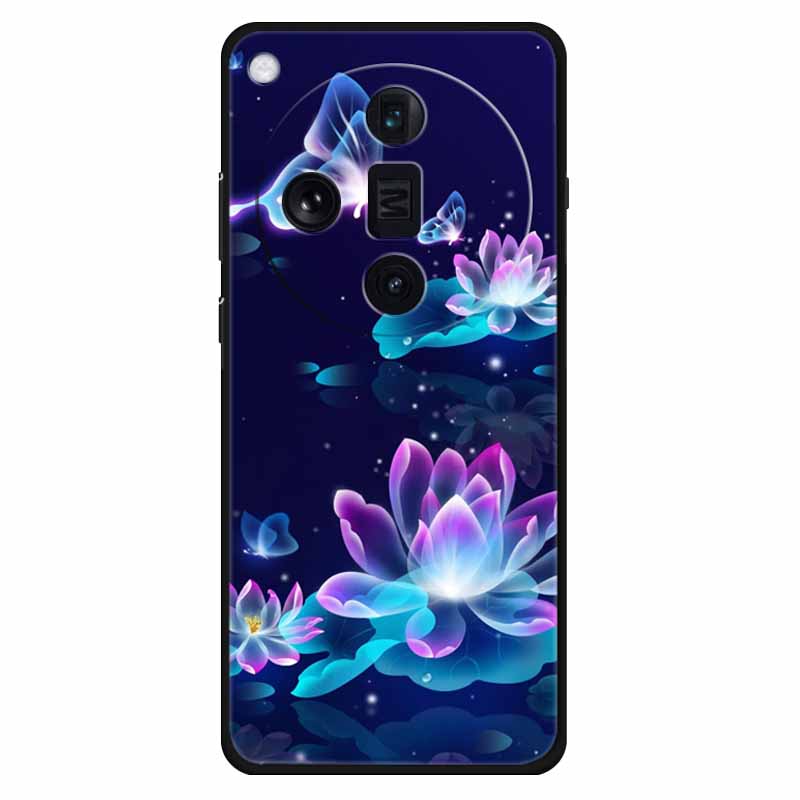 Чехол For Oppo Find X7 Ultra Чехол Find X7 Силиконовый Космический Волк ТПУ Мягкий Чехол для Телефона Для OPPO Find X7 Pro/ X7 Ultra Чехол Кот Coque