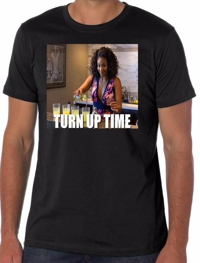 NEW Girls Trip Turn Up Time Flossy Posse Movie Tiffany Haddish T Shirt