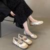 Fashion Women's Flats 2025New Casual Single Shoe Fashion Mary Jane Shoes for Women Slip-On Loafers Soft Sole Walking Flats Zapatos Mujer