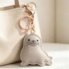 Animal Sea Lion Keychain Decorators Bag Hanging Key Ring Sea Lion Pendant Keys Decor
