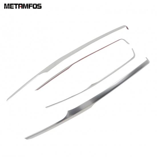 For Toyota Camry 2018 2024 2025 Stainless Steel Interior Door Armrest Panel Molding Trim Accessories