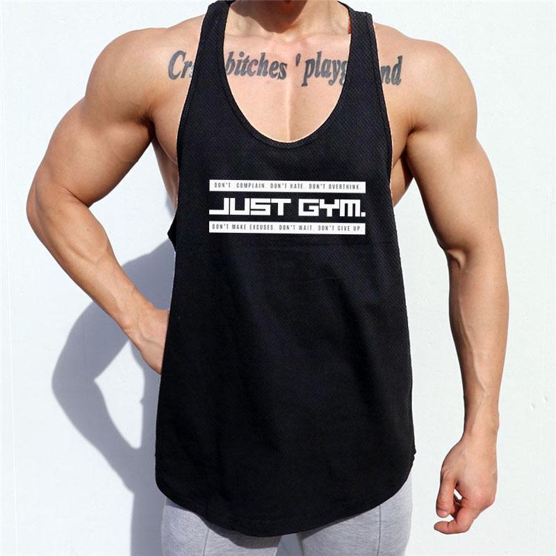 Мужская майка с надписью, цвета в ассортименте