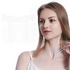 10Pcs Neck Lifting Stickers Invisible Tightening Tapes for Wrinkles Saggy Skin Neckline Remover & Slimmer Anti-Aging Patches