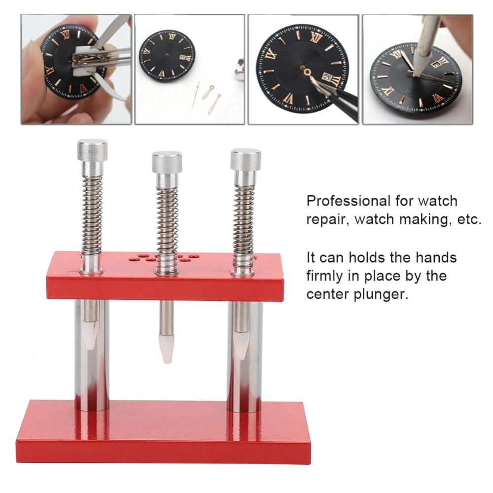 5 Heads Watch Hand Presser 3 Heads Needle Presser Professional Watch Repair Tool Wristwatch Repair