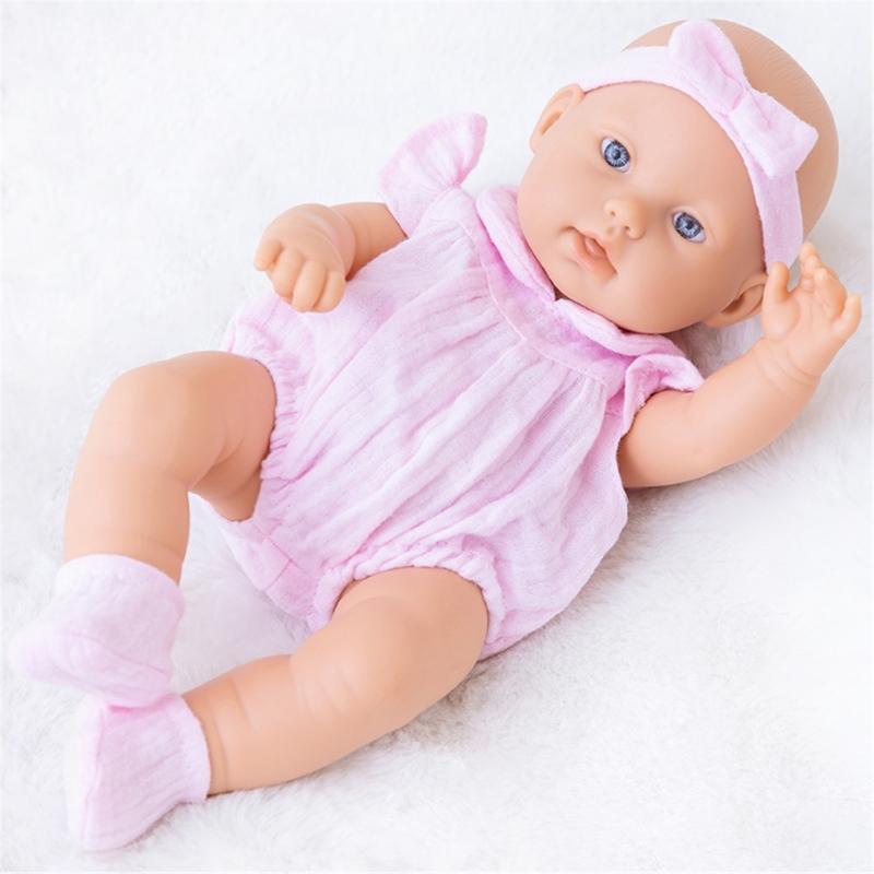 12-дюймовая кукла-младенец Reborns, кукла для ухода, реалистичная, ручной работы, силиконовая, игрушка Reborns, популярная игра для родителей, подарок