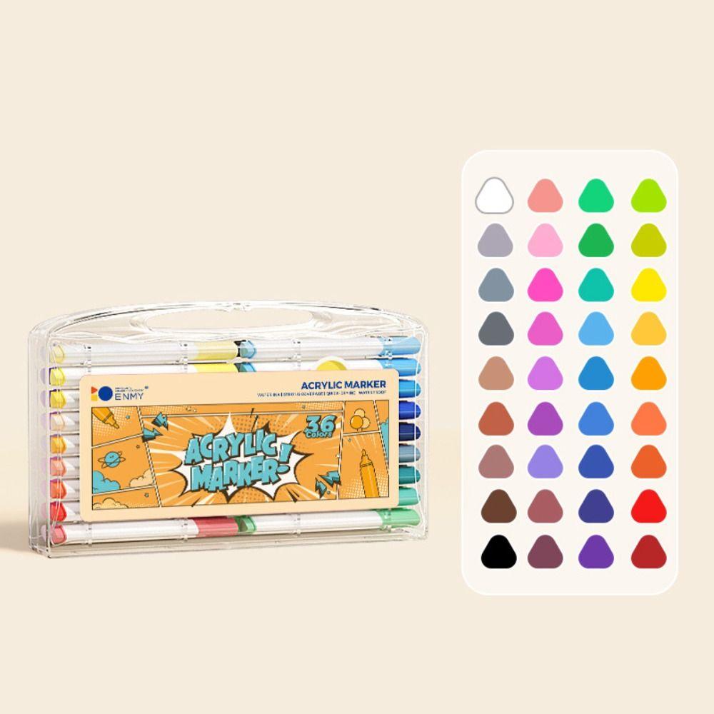 Гелевая ручка для рисования, ручная работа, граффити, ручка 24/48/60 цветов, художественный маркер, ручка для детей