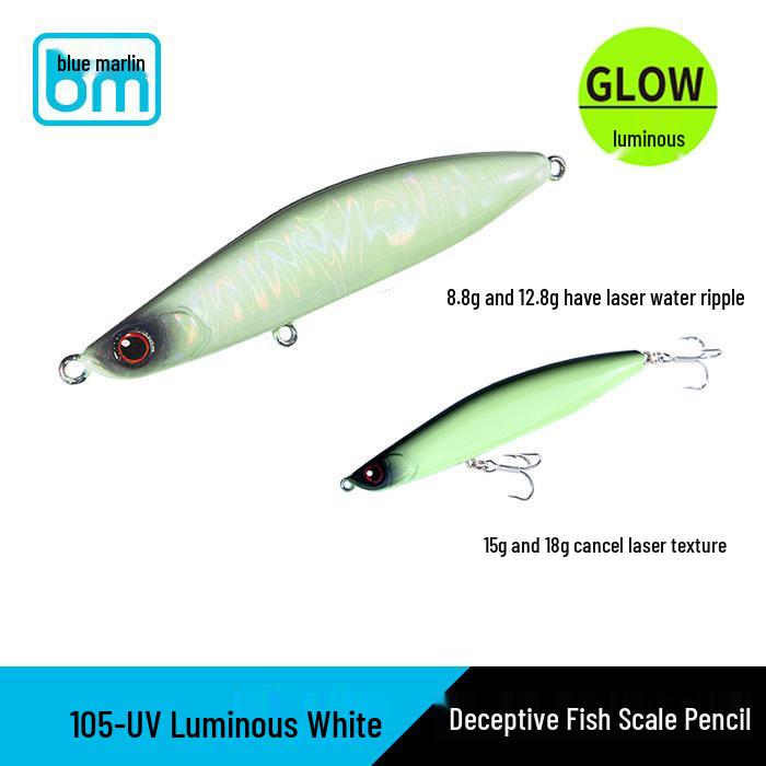 Тонущий воблер Bluefin Tuna: Ультимативная подводная спиннинговая приманка для всех слоев воды, идеально подходит для окуня и сома.