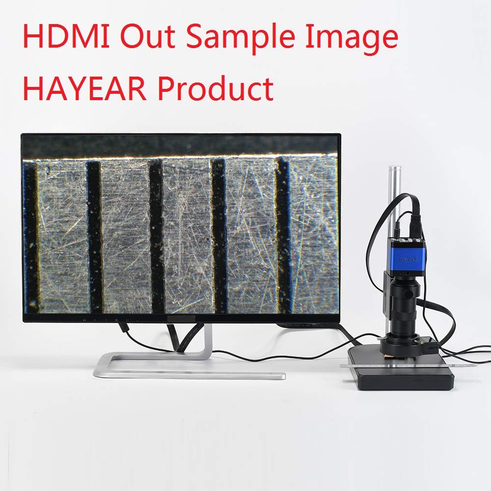 Монокулярный оптический зум-объектив HAYEAR с непрерывным зумом, поддерживает большое рабочее расстояние и широкое поле зрения. (Объектив 100X)