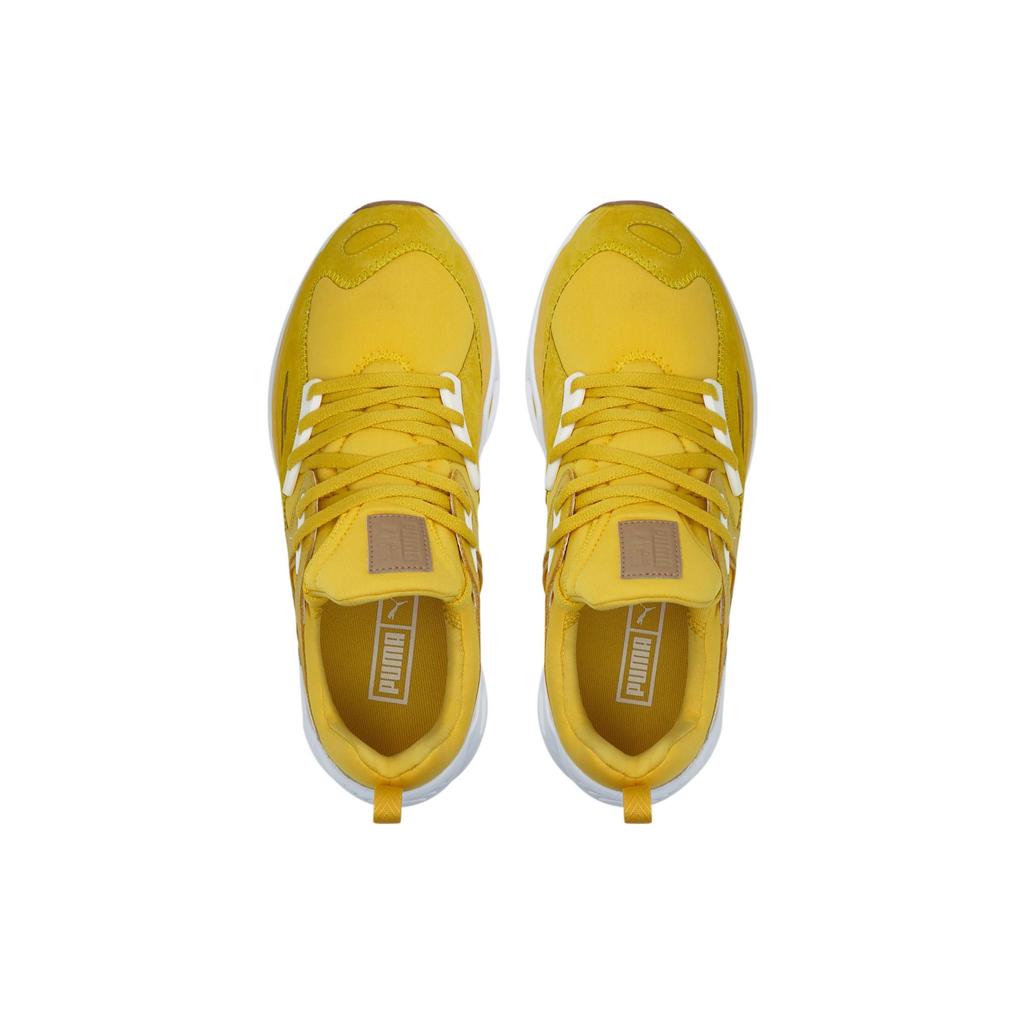 Puma Trc Blaze Многослойные кожаные удобные низкие лайфстайл кроссовки Унисекс кроссовки Имбирно-желтые 385562-01