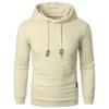 Autumn Winter Outdoor Men's Long Sleeve Hoodie Sweatshirts Breathable Solid Color Coats Sport Streetwear Pullover Tracksuit Men