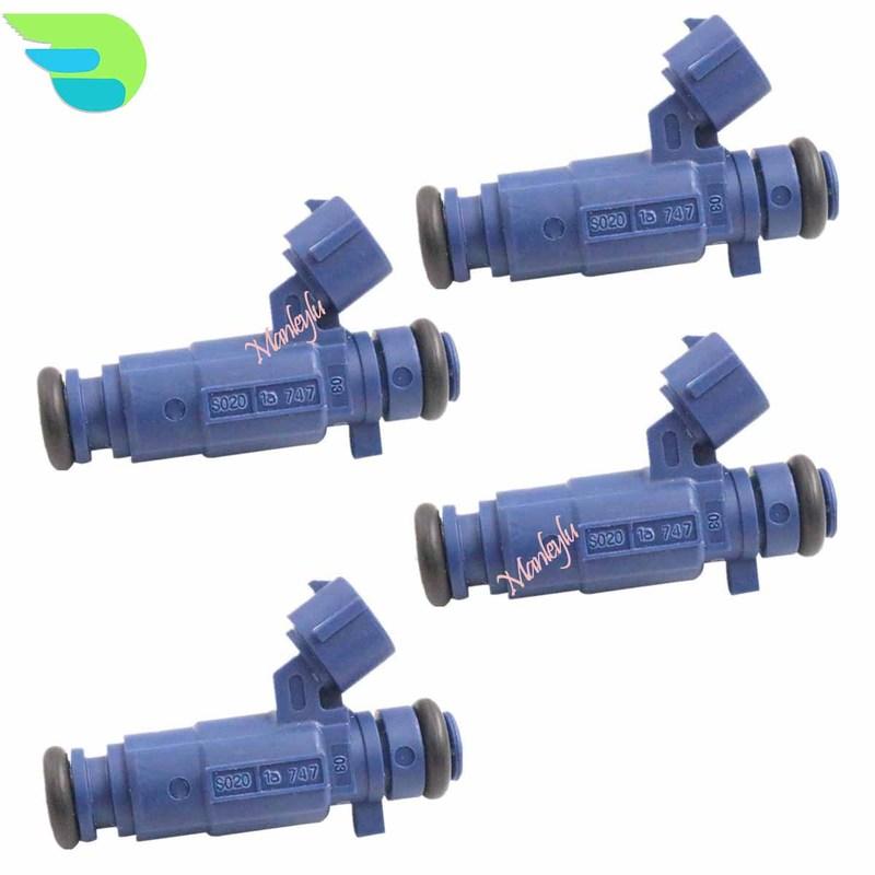 4PCS Fuel Injectors For Hyundai ACCENT ELANTRA i30 ix20 KIA CARENS CEED CERATO SOUL RIO VENGA 353102B000 35310-2B000 0280157174