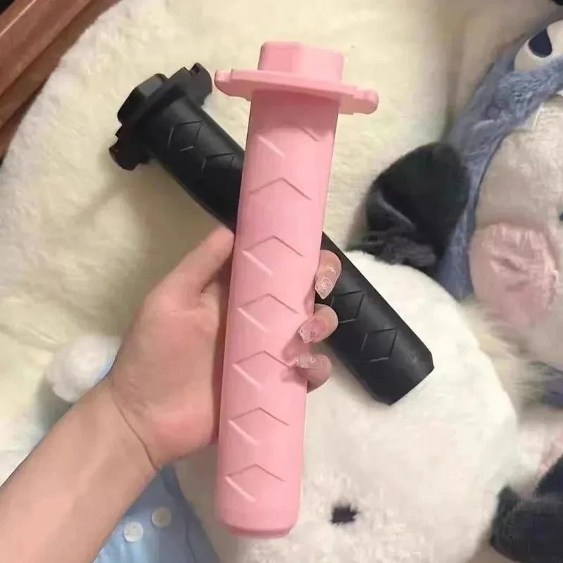 3D-печатный нож розовый черный гравитационный выдвижной игрушечный меч катана декомпрессионная игрушка косплей реквизит креативные игрушки для снятия стресса