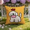 Счастливый D-Dog Наволочка для дома и автомобиля Двухсторонний чехол на подушку: Двусторонняя конструкция для максимального комфорта