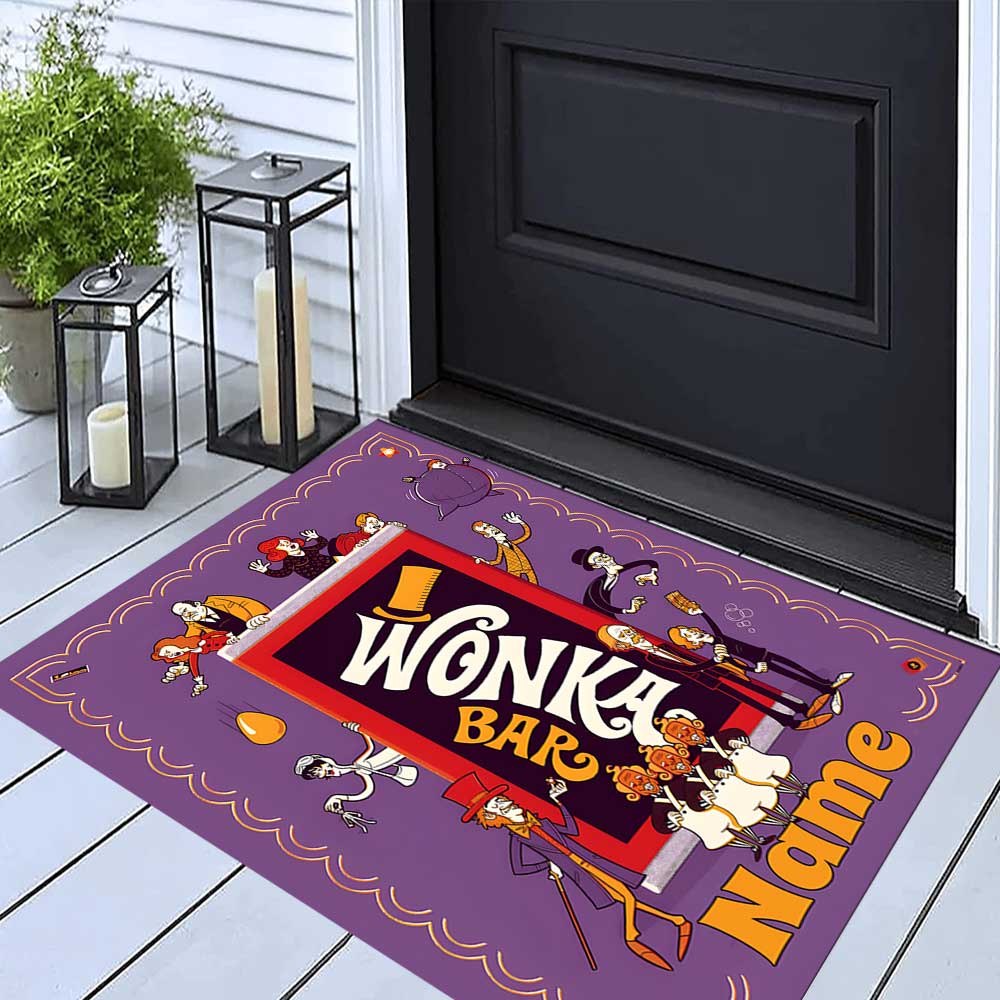 Warner Bros. Works (6) Customize your name rug, office chair cushion, home bedroom living room gift.