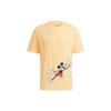 Neo Disney Collaboration M Mf Tee 2 Cartoon Print Sports Short Sleeve T-Shirt Men Tops Apricot HF0453