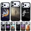 Чехол для телефона 'Астронавт Звездный Космос' для iPhone 17 16 15 14 13 Pro Max Задняя крышка для 12 11 Pro Coque