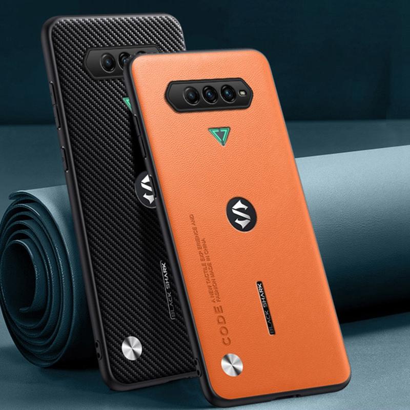 Роскошный чехол из искусственной ПУ кожи для Xiaomi Black Shark 4 Pro Задняя крышка Силиконовый чехол для телефона с полной защитой для BlackShark 4 Pro 4Pro