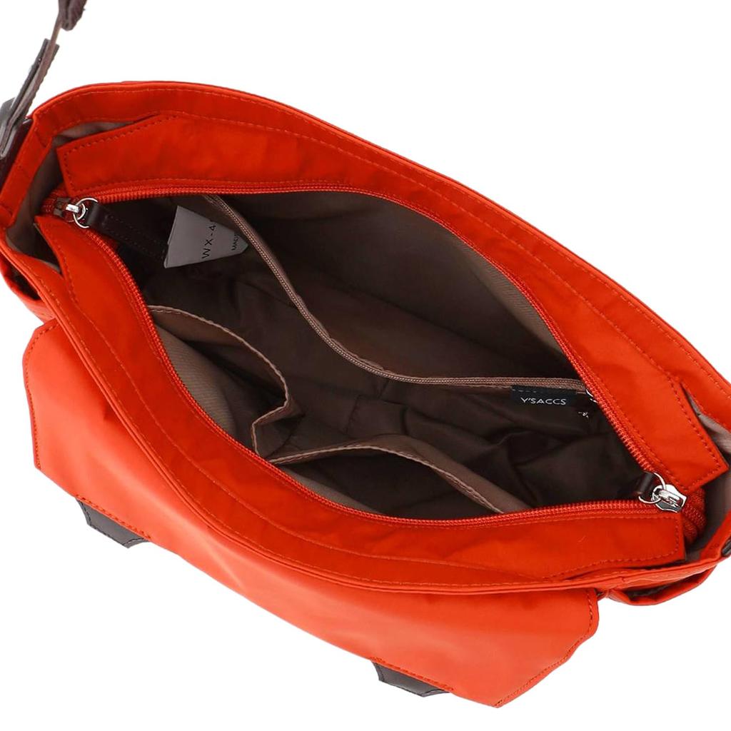 Наплечная сумка с двойным клапаном, дорожная наплечная сумка для женщин 2004102, светло-серая [Isaac] (12)