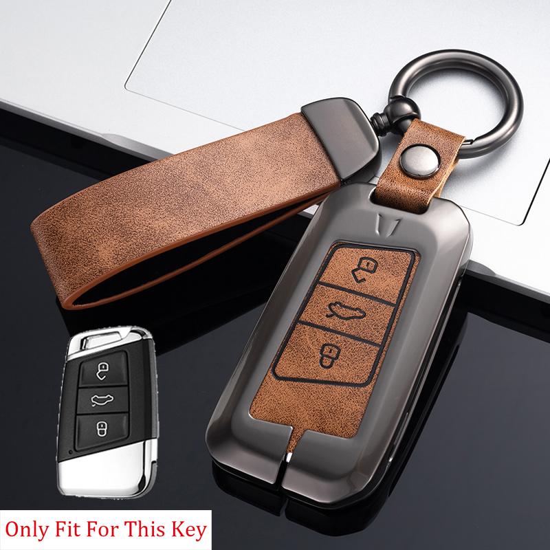 Чехол для ключей от автомобиля для Volkswagen VW Golf 7 Gti Mk7 R Touran Skoda Octavia 3 Superb Karoq Kodiaq Seat Leon Mk3 Ateca, аксессуары