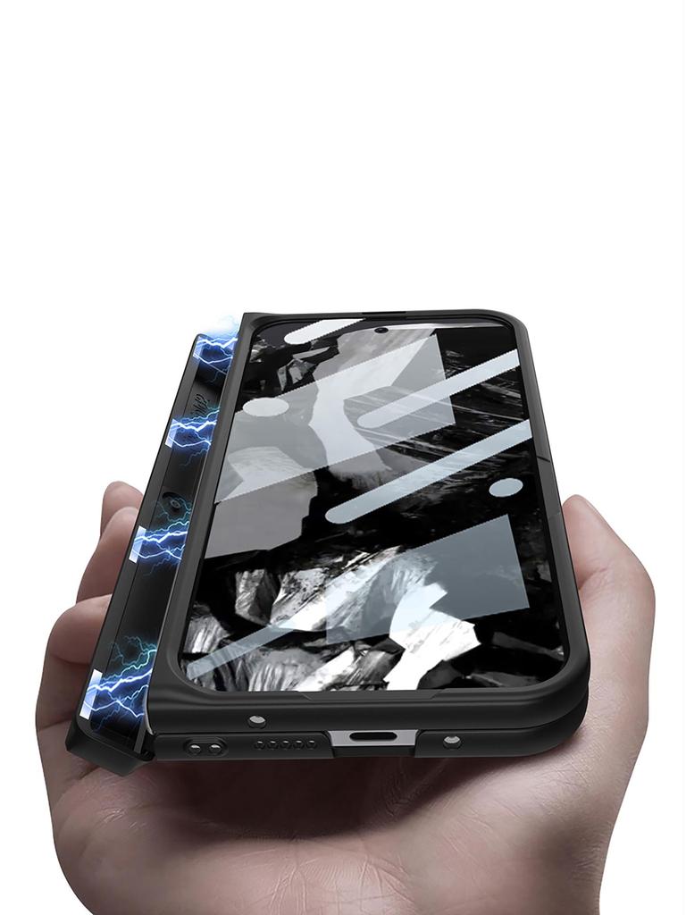Защитный чехол с магнитной петлей для Google Pixel 9 Pro Fold с держателем для боковой сумки через границу