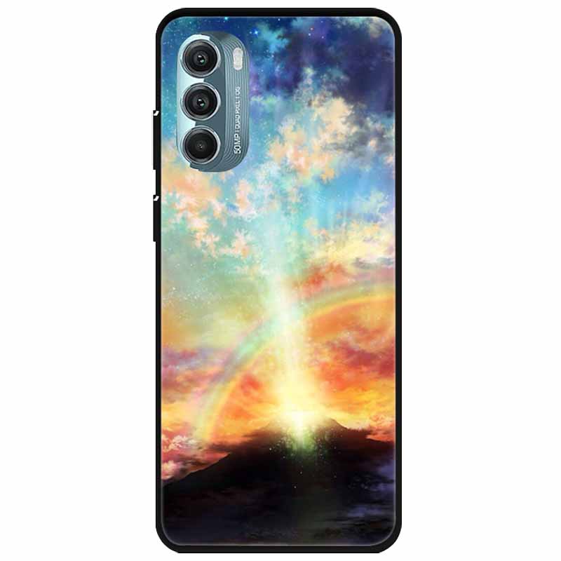 For Moto Edge 2022 Case Silicone Luxury Cartoon TPU Bumper For Motorola Edge (2022) Soft Phone Cover Shell on for MotoEdge Dog